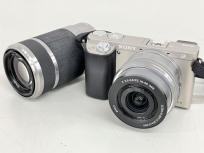 SONY α6000 ILCE-6000 一眼レフカメラ ソニー ダブルズームキット カメラ ソニーの買取