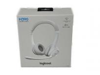 Logicool ヘッドセット USB PC用 ノイズキャンセリング マイク付き H390rOW