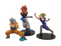 ドラゴンボール 孫悟空 身勝手の極意,孫悟飯 超サイヤ人2,超サイヤ人4 ゴジータ フィギュア 3点セット