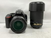 Nikon D5600 NIKKOR 18-55mm 1:3.5-5.6G 70-300mm 1:4.5-6.3G ED VR デジタル一眼 カメラ ダブルレンズキット ニコンの買取