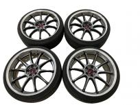 引取限定WORK EMOTION ZR10 2P 225/35R19 ホイールタイヤ 19インチ 4点セット