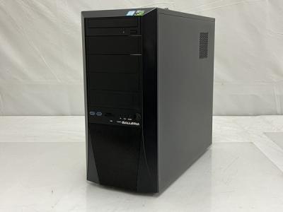 Thirdwave GALLERIA XV ゲーミングデスクトップパソコン Intel Core i7-8700 8GB SSD 500GB HDD 2TB GTX 1070 Ti WIN11