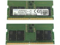 Samsung 1R×16 PC5-4800B-SCO-1010-XT 8gb 2枚セット ノートパソコン用メモリ