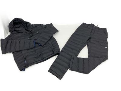 PEARLY GATES 053-0132041 053-0120021 ダウン パーカー フード付き パンツ セット ブラック 防寒 ゴルフウェア  衣類 パーリーゲイツ(ゴルフ)の新品/中古販売 | 1962778 | ReRe[リリ]