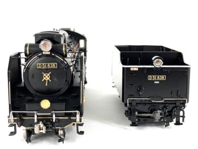 ピノチオ D51 838号機 お召本務機 鷹取工場製 鉄道模型 HOゲージ