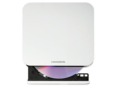 IO DATA DVRP-US8W 保存ソフト付き ポータブル DVDドライブ