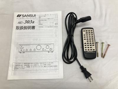 【希少】SANSUI サンスイ AU-303R プリメインアンプ 動作品 Amazon.co.jp: SANSUI 山水 AU-303R インテグレーテッドアンプ