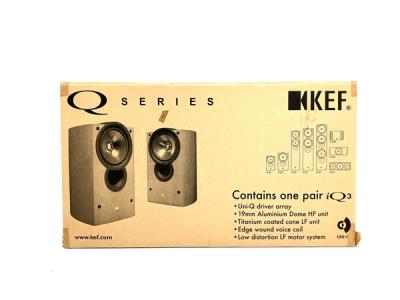 スピーカー KEF IQ3 sp3500 2本セット（サービス有り） - スピーカー