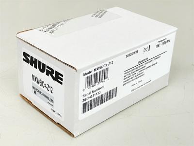 SHURE シュア MXW6 Z12 バウンダリー送信機 ワイヤレスシステム