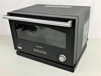 バルミューダ 18L フラット庫内オーブンレンジ BALMUDA The Range K04A-BK(ブラック)
