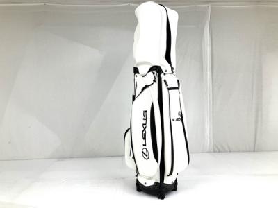 【新品未使用】Lexus ゴルフバッグ ホワイト LEXUS 7 キャディバッグ ゴルフバッグ ホワイト 9.5型 レクサス ゴルフ
