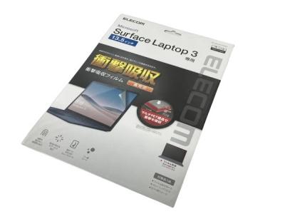 ELECOM EF-MSL3FLFPAGN Surface Laptop 13.5 インチ 用 保護 フィルム 光沢 衝撃吸収 エレコム PC パソコン アクセサリー