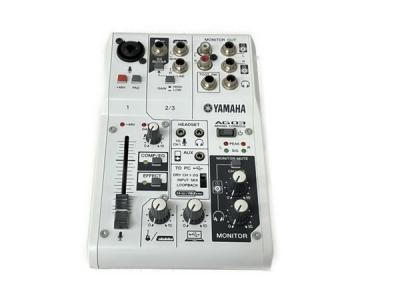 YAMAHA AG03 ウェブキャスティングミキサー 3チャンネル 音響機器