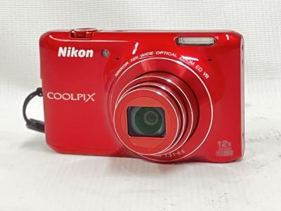 Nikon COOLPIX S6400 デジタルカメラ デジカメ 12x グロッシーレッド
