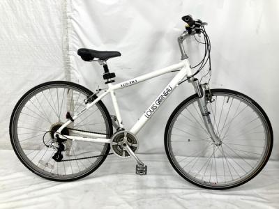 展示品 LOUIS GARNEAU ルイガノ LGS-TR1 クロスバイク 自転車 470 ブラック SHIMANO ALTUS 大型