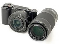 SONY ZV-E10Y ブラック ソニー カメラ レンズ セット ダブルズームの買取