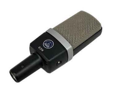 AKG C214 コンデンサー マイク 音響 機材 レコーディング