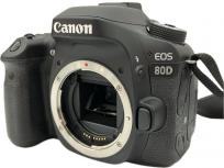 Canon EOS 80D ボディ EF-S 18-55mm レンズ デジタル 一眼レフ カメラバッグ 付き キヤノンの買取