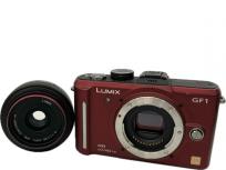 Panasonic LUMIX DMC-GF1 H-H020 G F7-20 デジタル 一眼カメラ レンズキット レッド パナソニックの買取