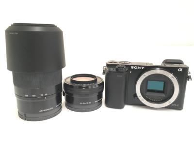 SONY ILCE-6000 α6000 デジタル 一眼レフ カメラ 16-50mm パワーズーム レンズキット