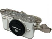 OLYMPUS pen E-PL10 40-150mm 1:4-5.6 R ED MSC カメラ レンズ セット オリンパスの買取