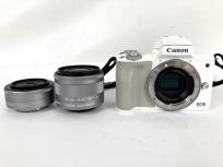Canon EOS kiss M EF-M 15-45mm IS STM EF-M 22mm STM Kit カメラ レンズ キット 元箱付き 訳有