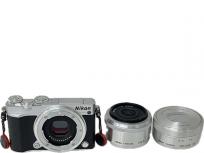 Nikon 1 J5 ミラーレス一眼 18.5mm f/1.8 VR 10-30mm f/3.5-5.6 PD-ZOOM カメラ レンズの買取