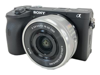 SONY ILCE-6600 α6600 ボディー SELP1650 16-50mm レンズ ミラーレス カメラ ソニー
