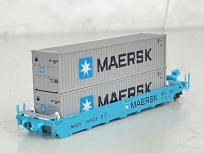 KATO 106-6198 Gunderson MAXI-I ダブルスタックカー MAERSK 5両 Nゲージ 鉄道模型の買取