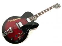 動作Ibanez AF75-TRS Transparent Red Sunburst フルアコ エレキ ギター 楽器