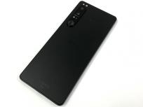 動作 SONY XPERIA 1 IV スマートフォン 携帯電話 256GB 6.5インチ ブラック Android au KDDI SIMロック解除済の買取
