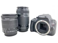 動作Canon EOS Kiss x7 18-55mm 55-250mm ダブルズームキット ボディ レンズ セット 一眼レフの買取