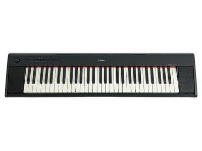 YAMAHA ヤマハ 電子キーボード piaggero ブラック NP-12B