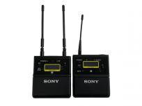 動作SONY URX-P40 UTX-B40 ワイヤレスマイク 送受信セット マイク付の買取