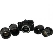 カメラ PENTAX 67 smc 165mm f2.8 セット グリップ付 難有り ペンタックスの買取