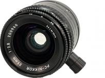 動作Nikon PC-NIKKOR 35mm F2.8 一眼レフ カメラ 広角 レンズ ニコンの買取