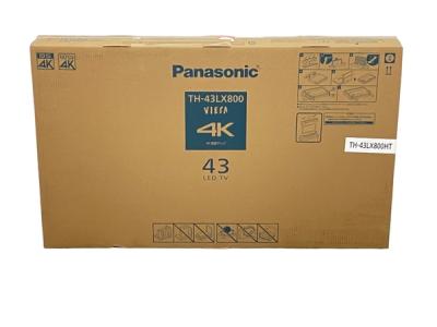 Panasonic VIERA パナソニック 43型 TH-43LX800 4K 液晶テレビ