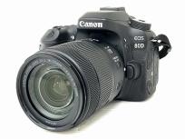 動作Canon EOS80D EF-S 18-135mm 1:3.5‐5.6 IS USM デジタル 一眼レフ カメラ レンズ キャノンの買取