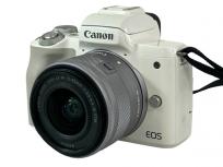 Canon EOS kiss M EF-M 15-45mm IS STM EF-M 22mm STM Kit カメラ レンズ キット 元箱付き 訳有の買取