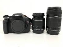 動作 Canon キャノン EOS KISS X5 55-250mm 18-55mm ダブルズーム キット 一眼レフ デジタル カメラの買取