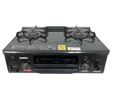 パロマ ガスコンロ 片面グリル 右強火 プロパンガス 約56㎝ ブラック