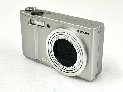 RICOH CX1 シルバー コンデジ