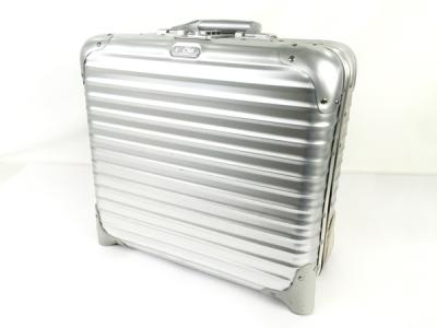 リモワ トパーズ 28L 機内持ち込み 2輪 ビジネストローリー 青ロゴ　美品 RIMOWA トパーズ2輪 ビジネス・トロリー リモワ トパーズ 28L 機内