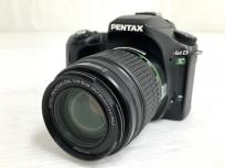 動作PENTAX ist DS PENTAX-DA 1:4-5.6 50-200mm 1:3.5-5.6 18-55mm デジタル一眼レフカメラ レンズ セット ペンタックス