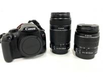 動作Canon キャノン デジタルカメラ EOS Kiss X80 18-55mm 55-250mm レンズ付き カメラの買取