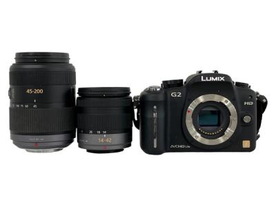 Panasonic LUMIX DMC-G2K ブラック ミラーレスデジタル一眼カメラ 14-42mm H-FS014042 レンズキット