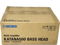 動作BOSS KTN500B HD ベース用 500W ヘッドアンプ 音響機材 ボス