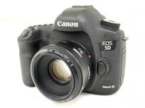 動作Canon EOS 5D Mark III EF 50mm 1:1.8 II デジタル一眼レフカメラ ボディ レンズ キャノン