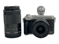 動作 Canon EOS M6 デジタル一眼カメラ 15-45 55-200 ダブルズームEVFキット