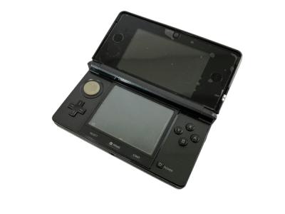Nintendo 任天堂 3DS CTR-001 JPN コスモブラック ポータブル ゲーム機